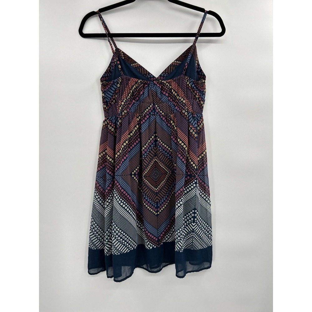 American Eagle Y2K Mini Boho Babydoll Dress Sz 4 Indie Sleaze Grunge Festival - Picture 6 of 7